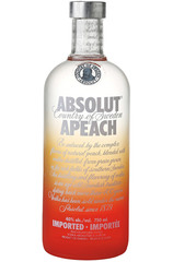 absolut apeach 1000ml bottle