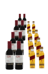 Johnnie Walker Red Label
Santa Rita Cabernet Sauvignon