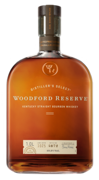 Woodford Reserve Kentucky Straight Bourbon 1L w/Gift Box