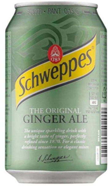 Schweppes Ginger Ale Can