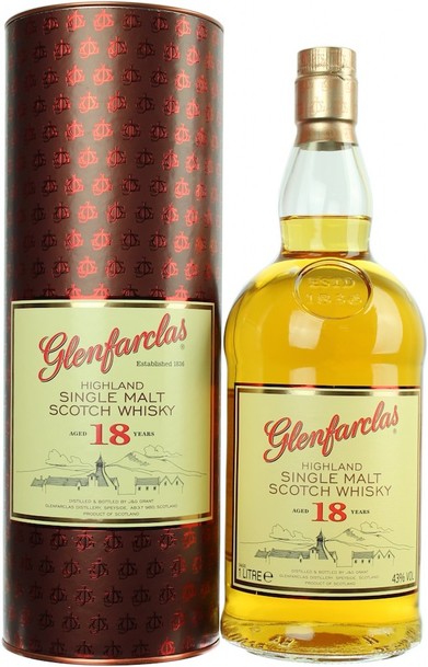 Glenfarclas 18 Year 1L w/Gift Box