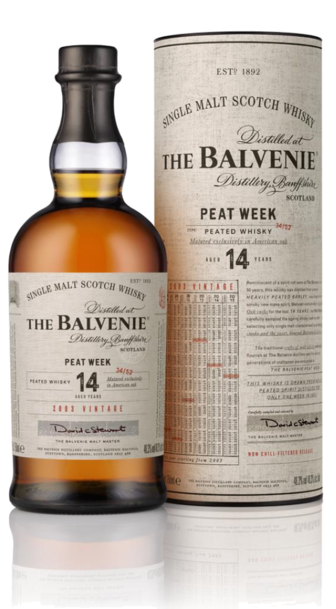 Balvenie Peat Week Aged 14 Year Old - 2003 Vintage