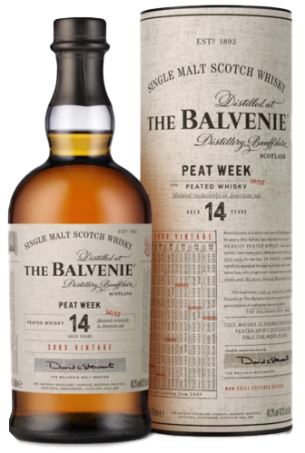 Balvenie Peat Week Aged 14 Year Old - 2003 Vintage