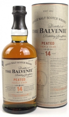 Balvenie 14 Year Peated Triple Cask w/Gift Box