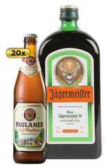 20-x-paulaner-hefe-weissbier-beer-bottle-case-jagermeister-700ml
