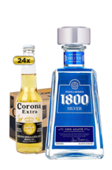 24 x Corona Beer Bottle Case
Jose Cuervo 1800 Reserva Silver