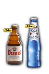 24 x Duvel Beer Bottle Case
24 x Kronenbourg 1664 Blanc Beer Bottle Case