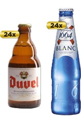 24 x Duvel Beer Bottle Case
24 x Kronenbourg 1664 Blanc Beer Bottle Case