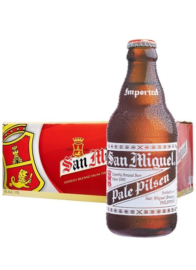 Buy 24 x San Miguel Steinie Pale Pilsen Beer Bottles Case 320ml at the ...