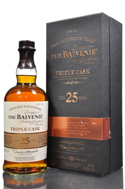 Balvenie 25 Year Triple Cask w/Gift Box