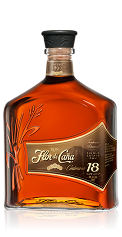 Flor de Caña Centenario Gold 18 Year 1L w/Gift Box