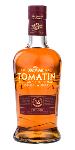 Tomatin 14 Year Port Wood Finish 750ml w/Gift Box