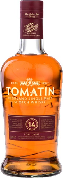 Tomatin 14 Year Port Wood Finish 750ml Bottle