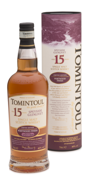 Tomintoul 15 Year Port Wood Finish 700ml w/Gift Box