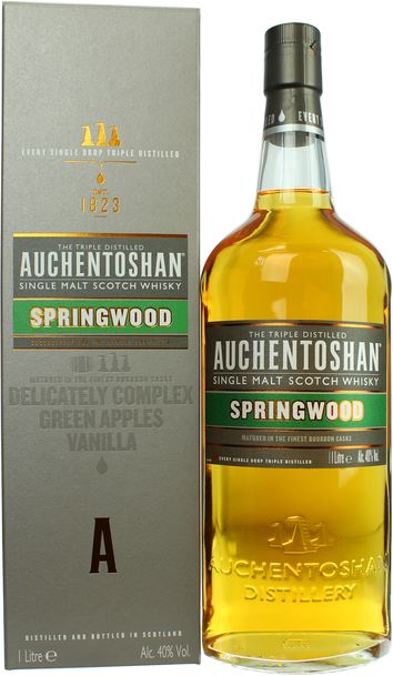 Auchentoshan Springwood 1L w/Gift Box