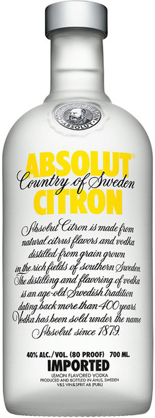 Absolut Citron 700ml