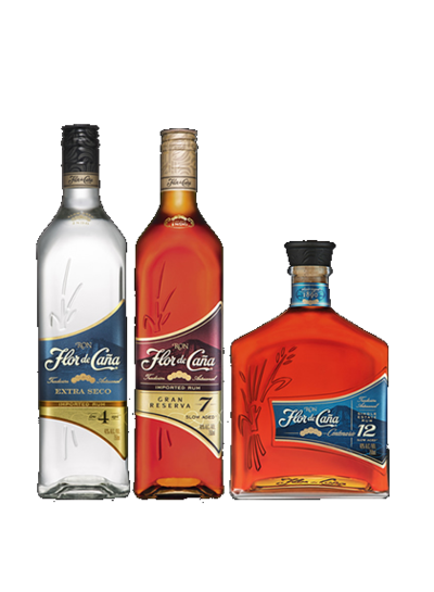 Flor de Caña Aged Collection 3 Bottle Gift Pack (3 x 375ml)