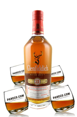 Good Luck Glenfiddich 21 & Rocking Glass Set