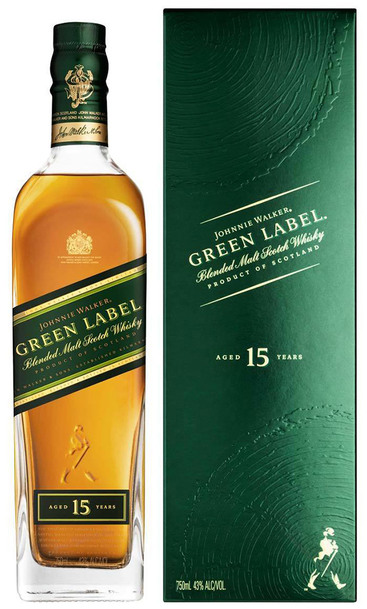 Buy Johnnie Walker Green Label 750ml w/Gift Box at the ...