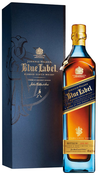 Johnnie Walker Blue Whisky Slim Pack 750ml w/ Gift Box