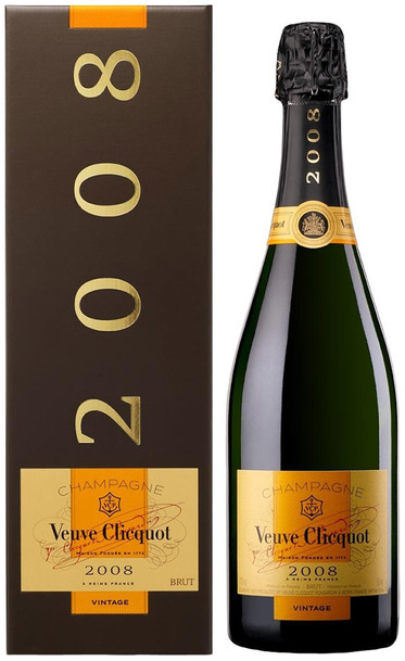 Veuve Clicquot Brut Vintage 2008 750ml w/ Gift Box