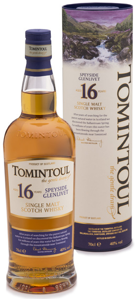 Tomintoul 16 yr Single Malt 700ml w/ Gift Box