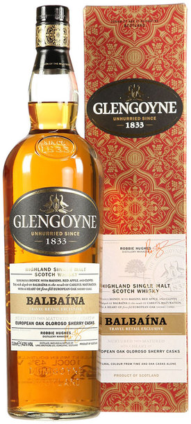 Glengoyne Balbaina Single Malt 1L w/ Gift Box