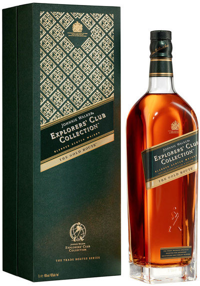 Johnnie Walker Explorers Gold Route Whisky 1L w/ Gift Box
