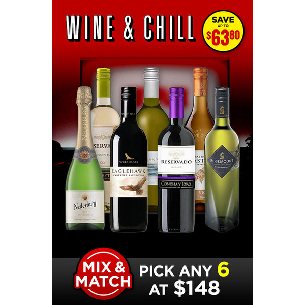 Buy Wine and Chill Mix & Match Bundle case of 6 at the best price