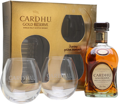 Cardhu Gold Reserve 700ml w/ 2 Glasses