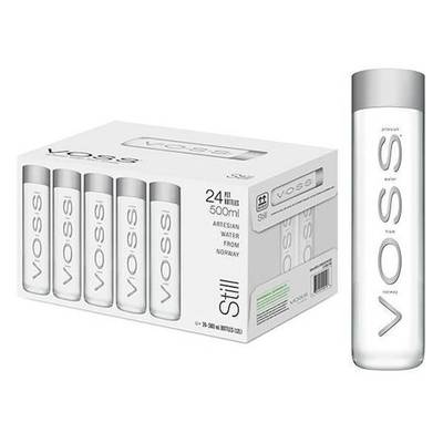 24 x VOSS Bottle Case 500ml