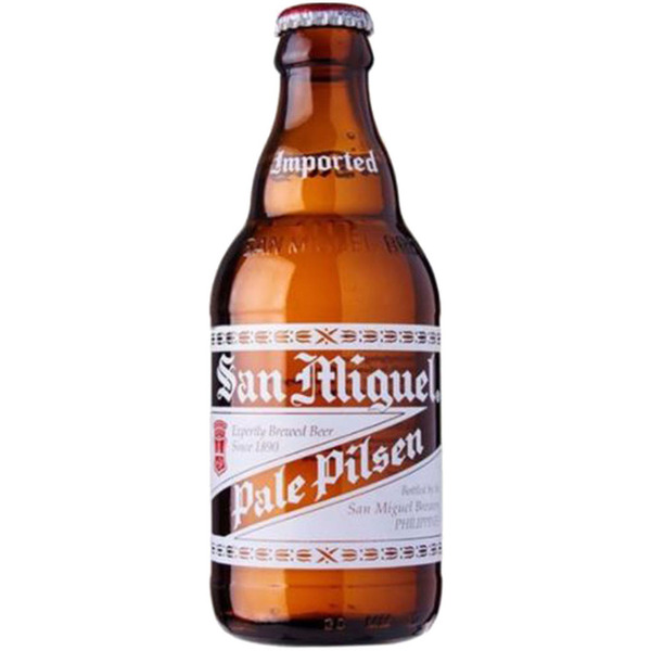 Buy 24 x San Miguel Steinie Pale Pilsen Beer Bottles Case 320ml at the