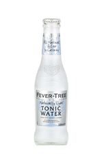 x 24 Fever-Tree Refreshingly Light Tonic Water Bottle Case 200ml