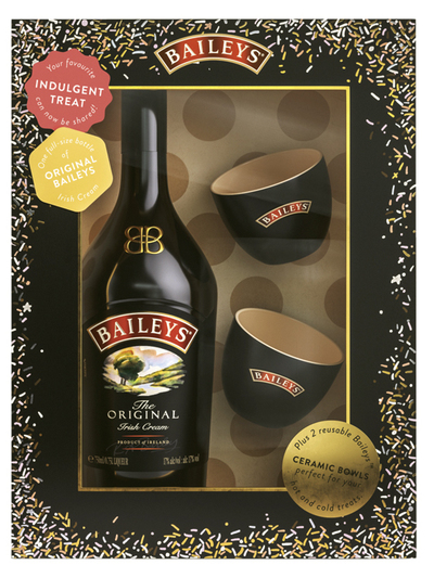 Buy Baileys Irish Cream 700ml Gift Set + 2 Artisanal Ceramic Bowls At ...