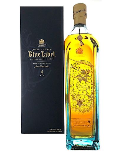 Johnnie Walker Blue Zodiac Goat 1L w/ Gift Box