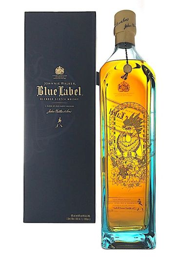 Johnnie Walker Blue Zodiac Rooster 1L w/ Gift Box