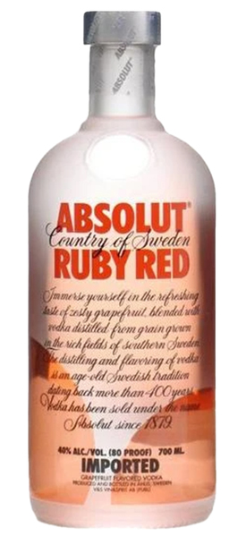 Absolut Ruby Red 750ml
