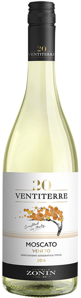 Zonin 20 Ventiterre Moscato 750ml