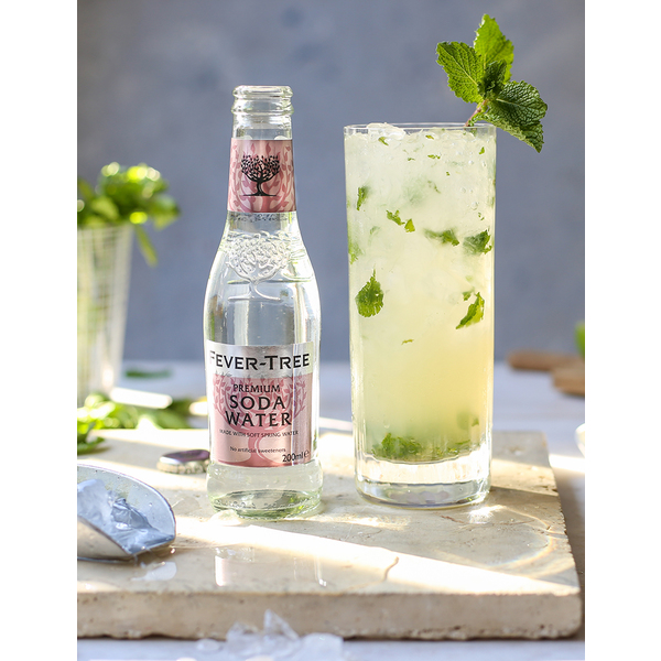 Buy x 24 FeverTree Soda Water Bottle Case 200ml at the best price