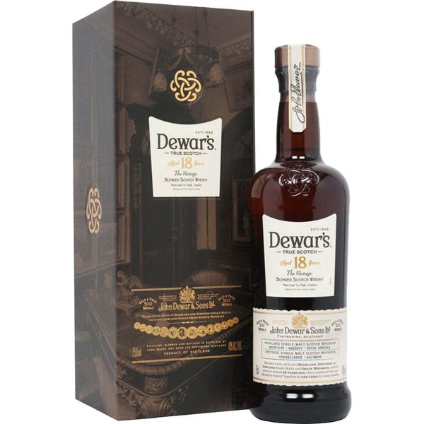 Buy Dewar's 18 Year 750ml w/Gift Box at the best price - Paneco Singapore