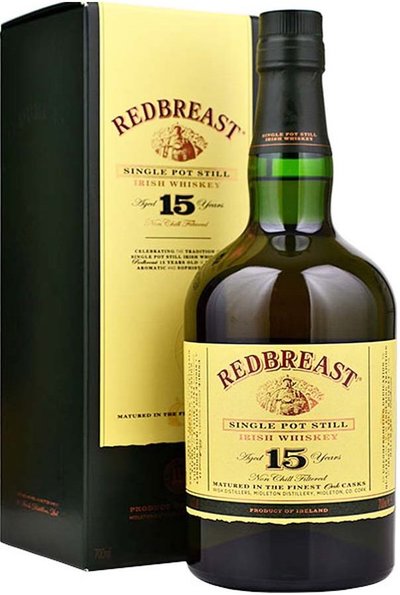 Buy Redbreast 15 Year Old Single Pot Still 700ml w/Gift Box at the best ...