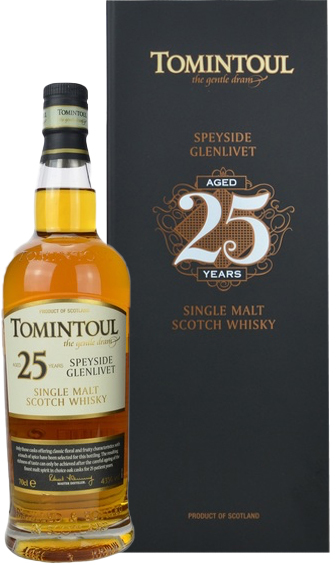 Tomintoul 25 Year w/Gift Box