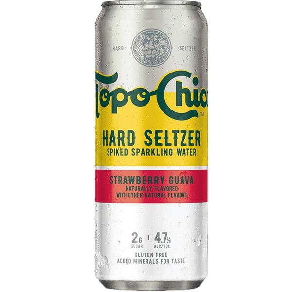 Buy 24 x Hard Seltzer Topo Chico Strawberry Guava Bottle Case 355ml at