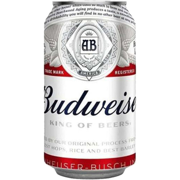 Buy 24 x Budweiser Beer Can Case 330ml at the best price - Paneco Singapore