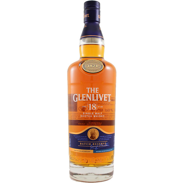 Buy Glenlivet 18 Year Batch Reserve Single Malt 1L W/Gift Box at the