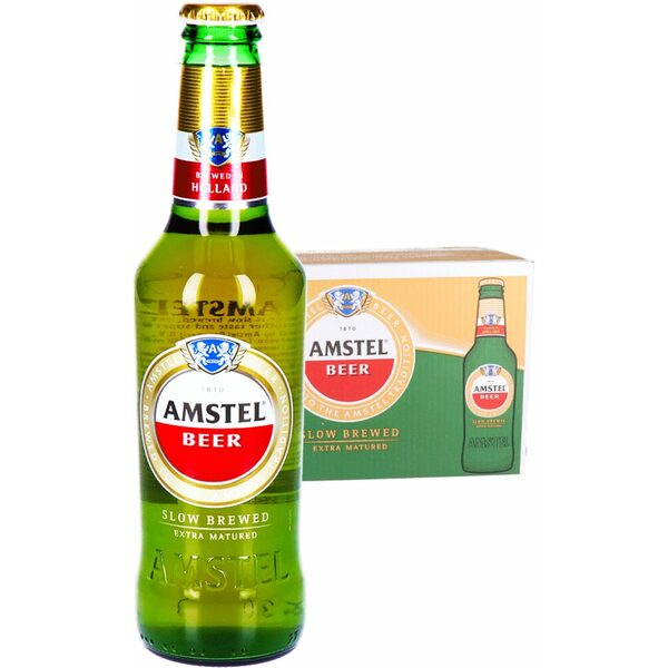 Buy 24 x Amstel Beer Bottle Case 330ml at the best price Paneco Singapore
