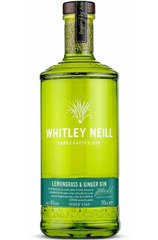 Whitley Neill Lemongrass & Ginger Gin 1L Bottle