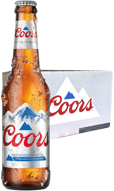 24 x Coors Beer Bottle Case 330ml
