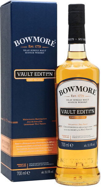 Bowmore Vault Edition First Release Atlantic Sea Salt 700ml w/Gift Box