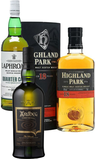 wsj-smoky-scotch-whisky-bundle-highland-park-18-laphroaig-quarter-cask-and-ardbeg-corryvreckan